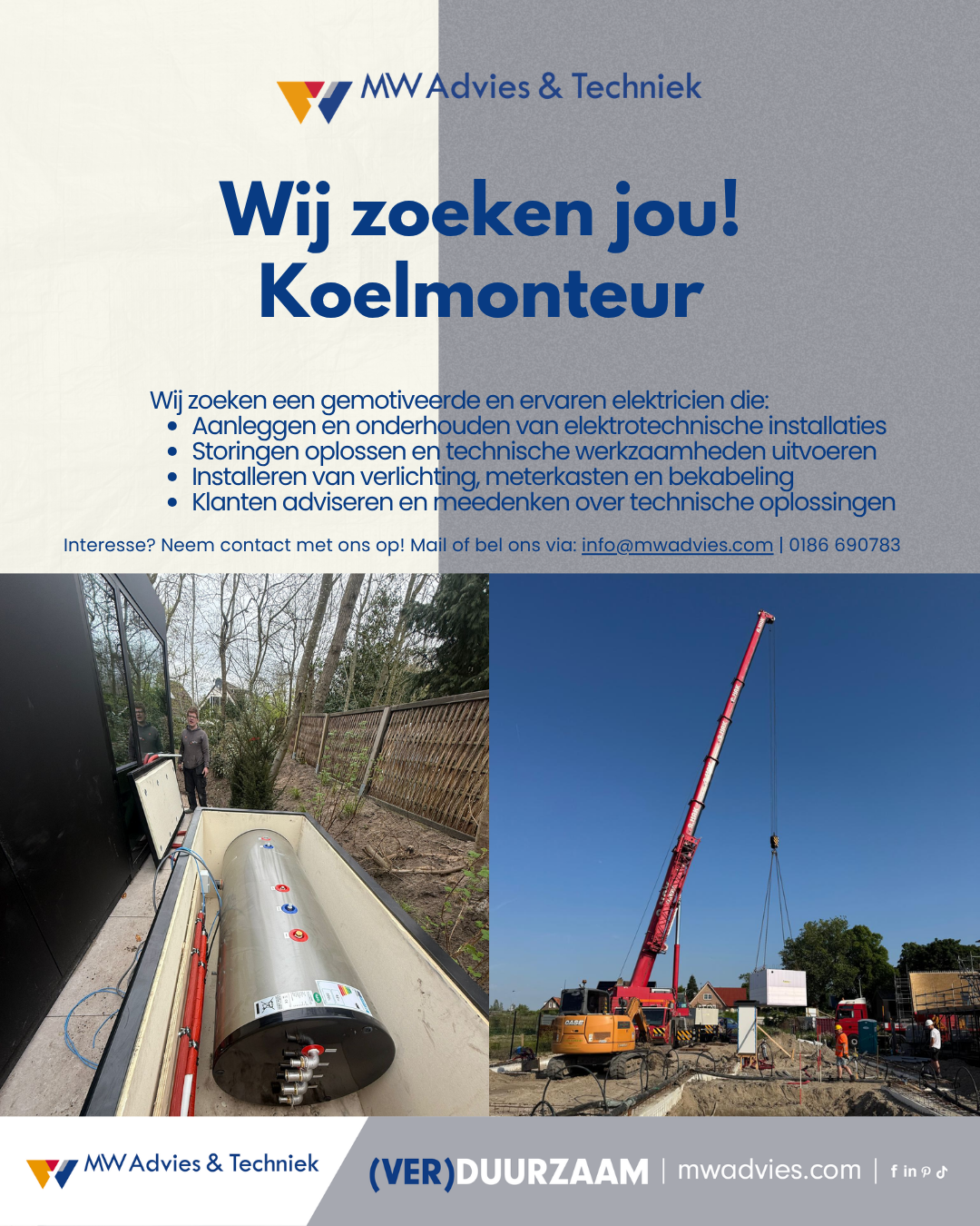 mw koelmonteur